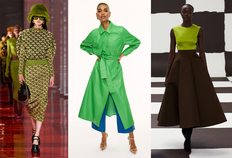 How to wear green – which of these color palettes and outfits is your favorite?